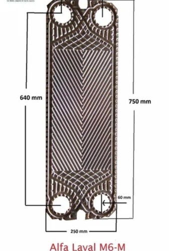 M-6mfm Alfa Laval Heat Exchanger