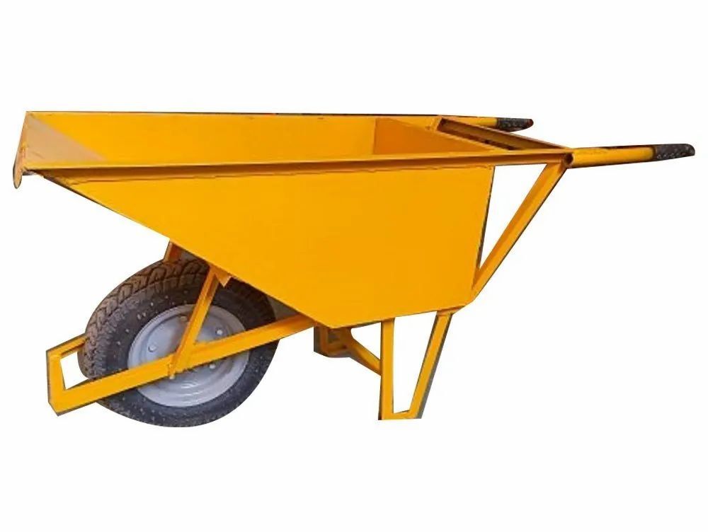 Mild Steel Single Wheel Barrow Trolley