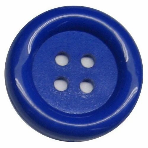 Plastic Blue Button
