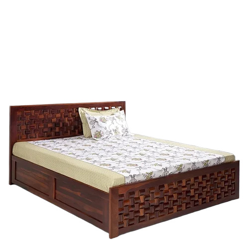 Sheesham Wood Modular Double Bed