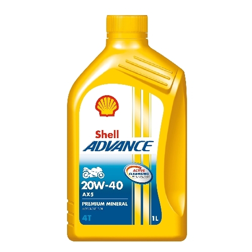 Shell Advance Motorcycle Engine Oil