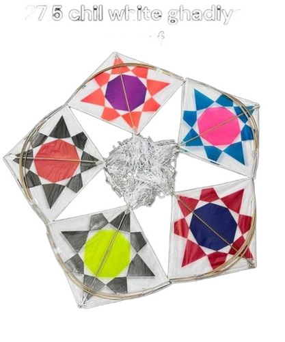 White Color Paper Kites