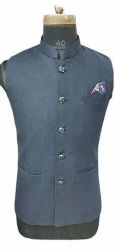 Mens Designer Plain Nehru Jacket