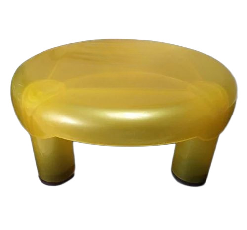 Yellow Plastic Bathroom Stool