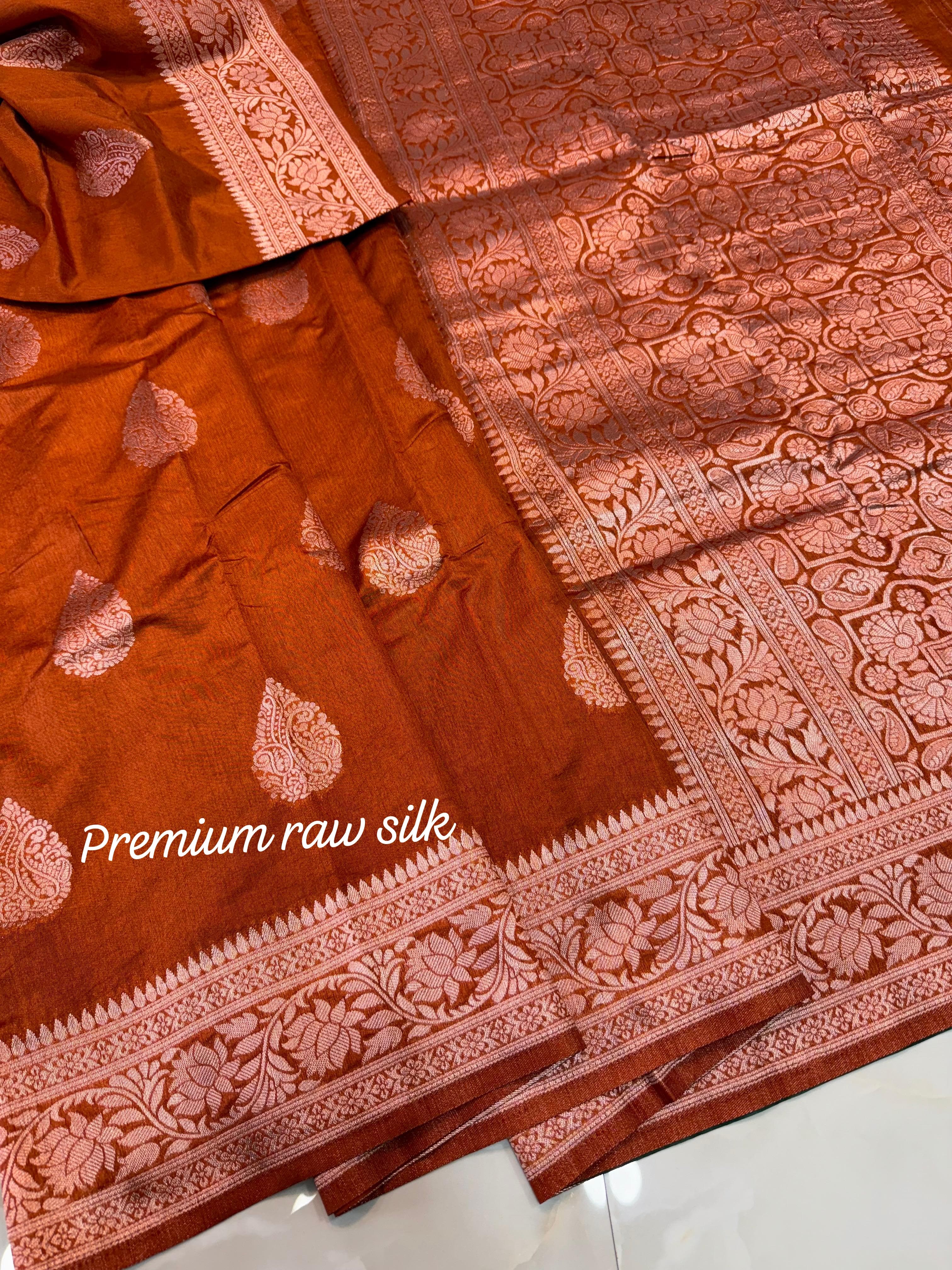 Beautiful Raw Silk Saree
