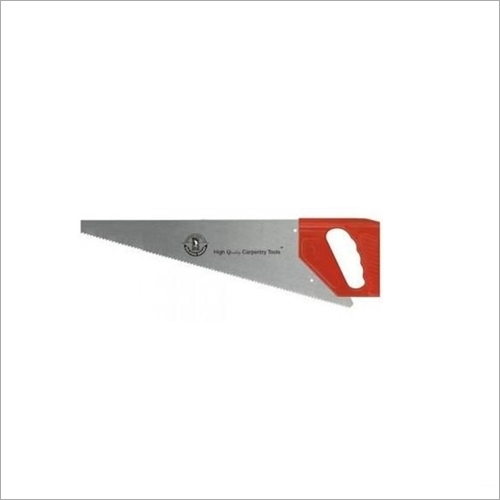 Hand Saw Blade - Steel, Standard Size | Silver & Red Color, Higher Quality, Portable, Manual Operation, Easy To Use, Rust Resistant