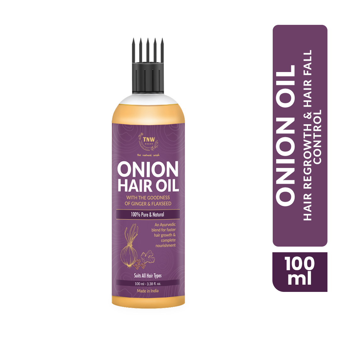 Tnw The Natural Wash Onion Hair Oil 100 Ml