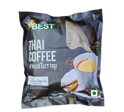 BEST Thai Coffee 3 in 1 Instant Coffee Mix Sugar Free 30 Sachets Thailand Origin