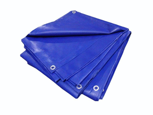 Blue Tarpaulin - Tent Style: Plain