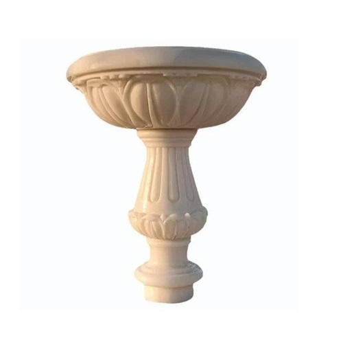 Decorative Marble Fountain - Color: White