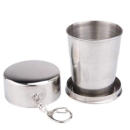 Folding Stainless Steel Water Glass