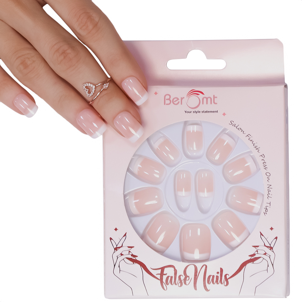 French Nude Nails - Bfn133fn