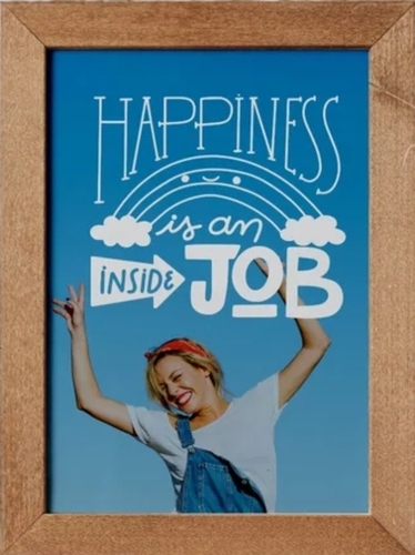 Happiness Inside Poster Frame