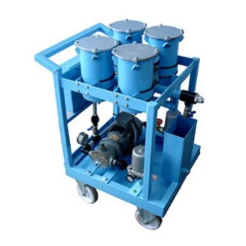 Premium Hydraulic Oil Filtration Machine - Material: Alloy Steel