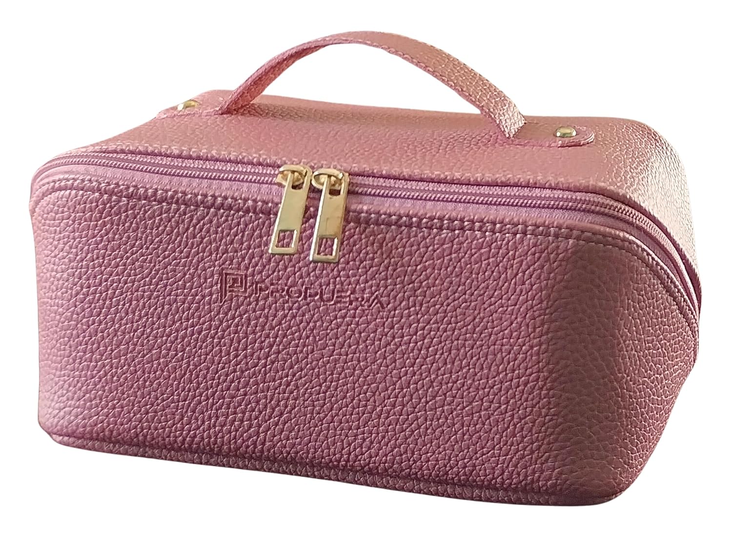 Pu Leather Cosmetic Bag - Color: Multicolor