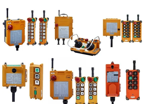 Radio Remote Control For Eot Cranes - Color: Yellow