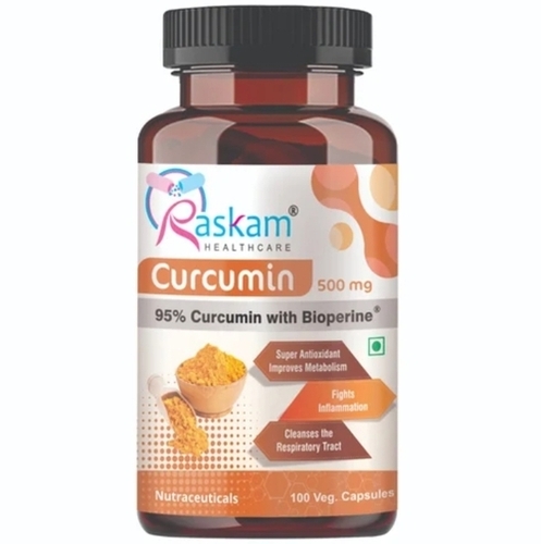 Raskam Curcumin - 100 Capsules