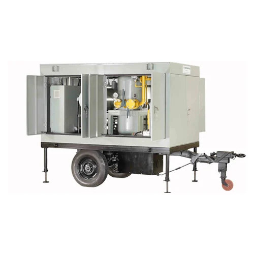 Transformer Oil Filtration Machine - Color: Silver