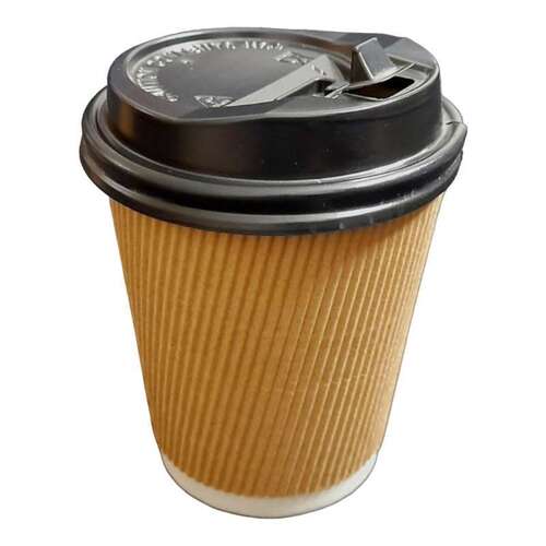 250 Ml Ripple Paper Cup - Coating Type: Pe