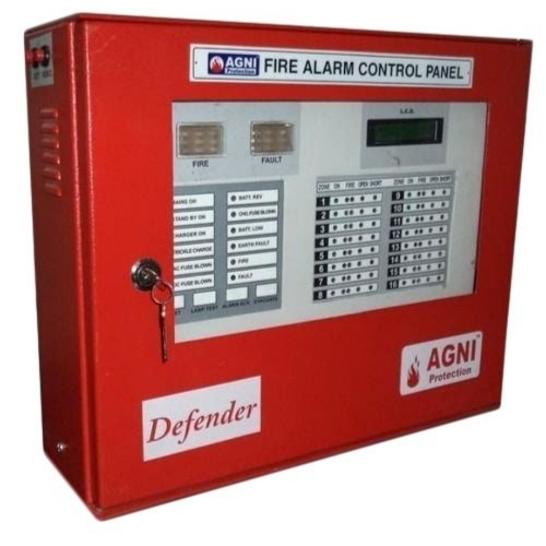 Fire Alarm Control Panel - Color: Red