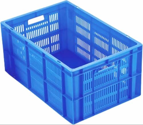 Plastic Sky Blue Crate