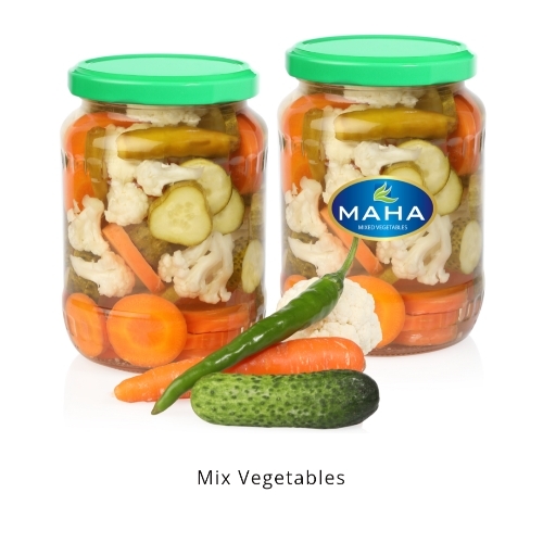 Preserved Mixed Vegetable