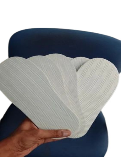 White Rubber Slipper Sole