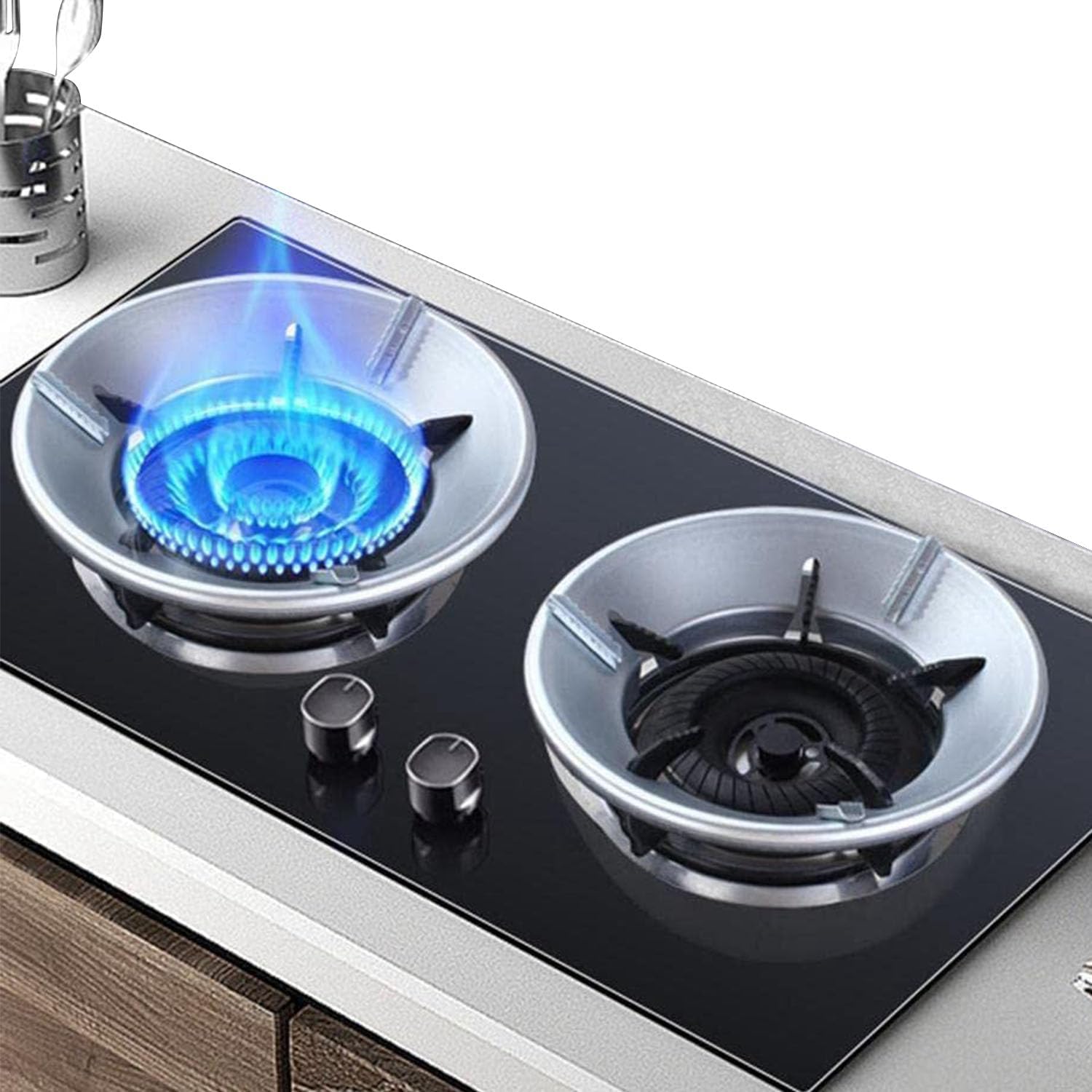 Gas Saver Stand - Color: Silver