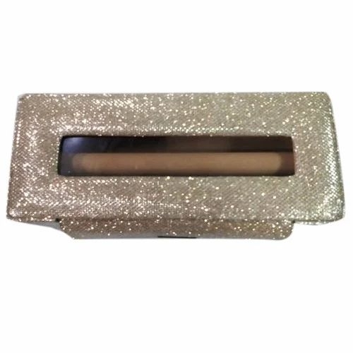 Glitter Single Rod Bangle Box - Color: Silver