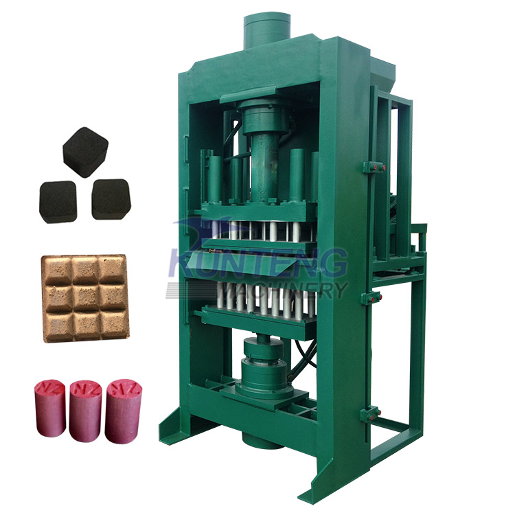 Palm Leaves Charcoal Briquette Making Machine