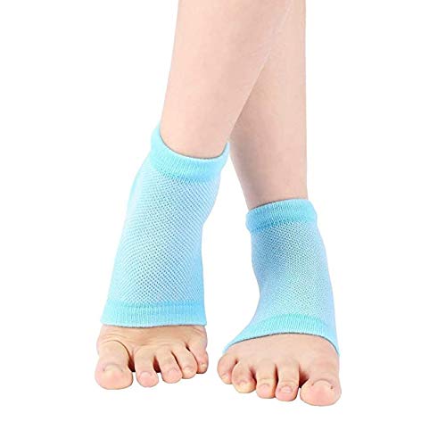 Silicone Gel Heel Socks - Color: Multicolor