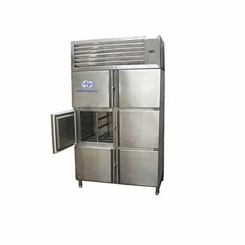 Stainless Steel Electricity Six Door Refrigerator,