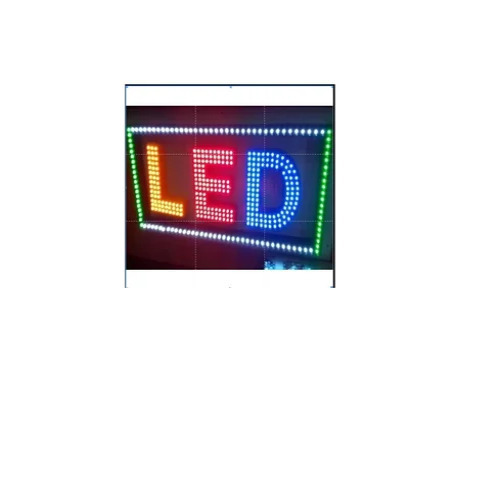 Acrylic Rectangle Led Sign Board