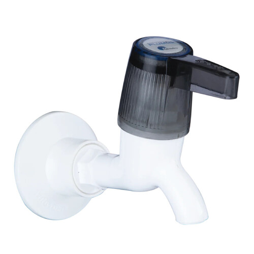 Bib Tap With Flange Extn Quadro Pqs0302(1/2 Inch) Premium Quadro Series