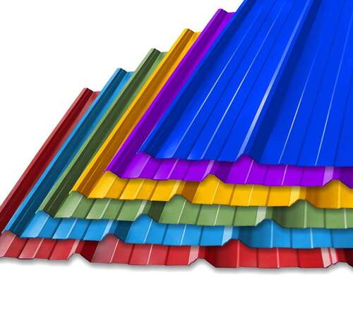 Colour Coated Roofing Sheet - Material: Aluminum Alloy