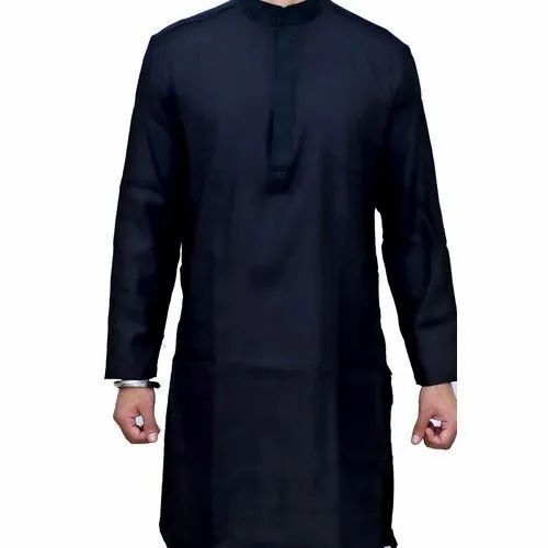 Mens Navy Blue Kurta