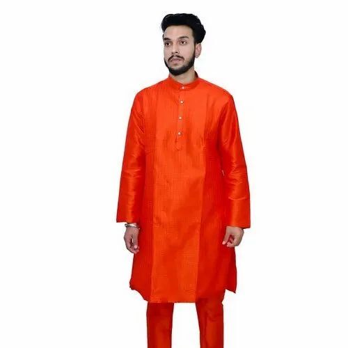 Mens Party Wear Cotton Kurta Pajama