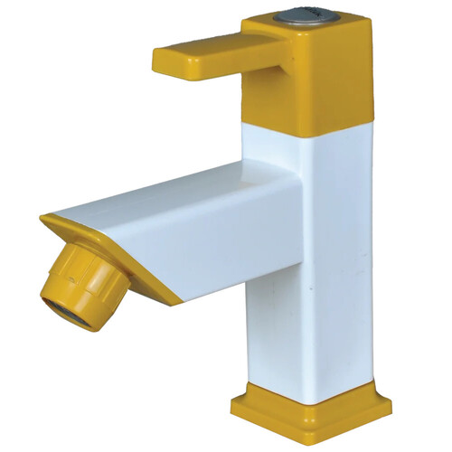 PLUMTEK PTMT SQUARE SERIES PILLAR TAP 45 Degree