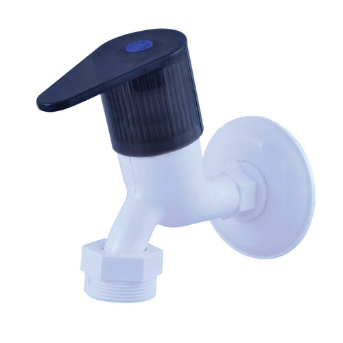 Ptmt Washing Machine Tap - Color: White And Black