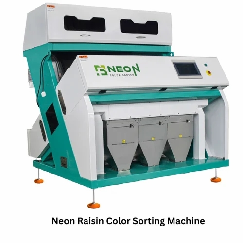 Neon Raisin Color Sorting Machine