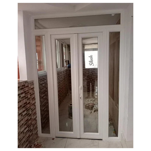 White UPVC Glass Door