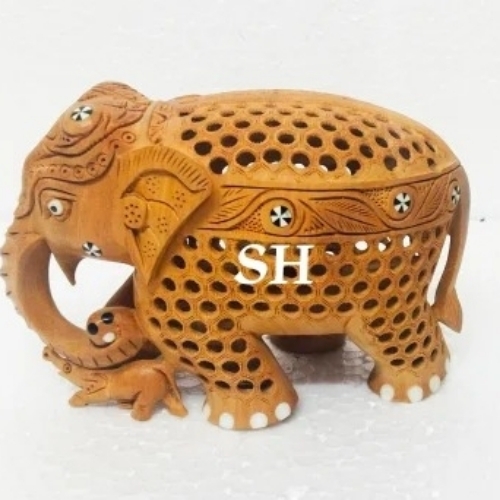 Wooden Elephant Handicraft