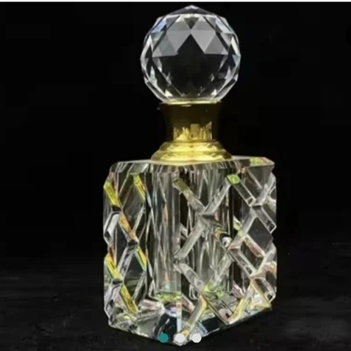 12 Mi New Style Tola Attar And Perfume Oud Oil Crystal Bottle 