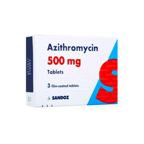 Azithromycin 500Mg Tablets - Expiration Date: 3 Years