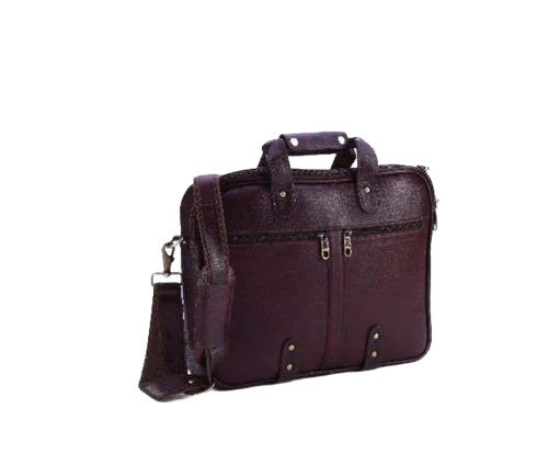 Brown Leather Laptop Bag