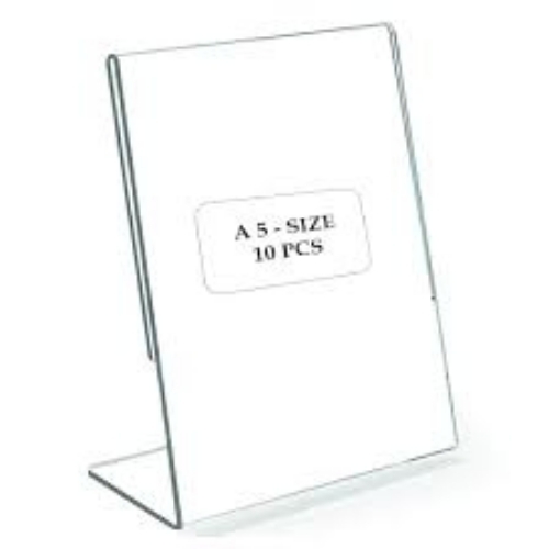 Premium Acrylic L-Shaped Stand 
