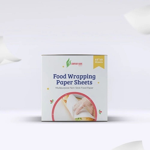 10 inch Food Wrapping Paper Sheet