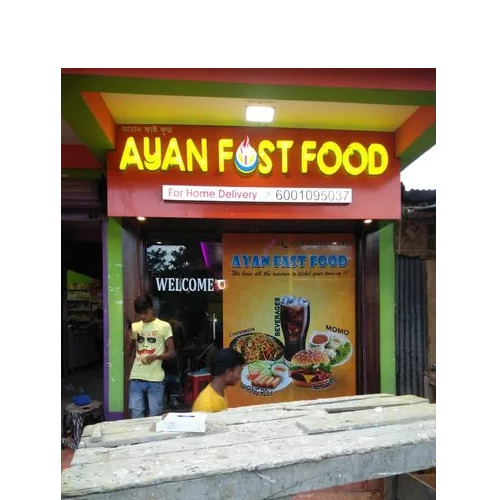 3D Acrylic LED Sign Board