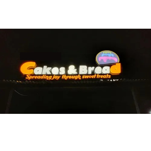 Acrylic 3D Letters Sign Board