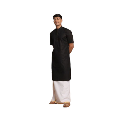 Mens Cotton Straight Cut Kurta